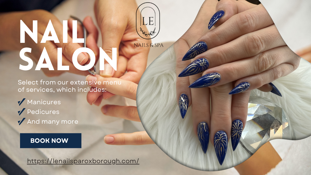 LE Nail & Spa logo