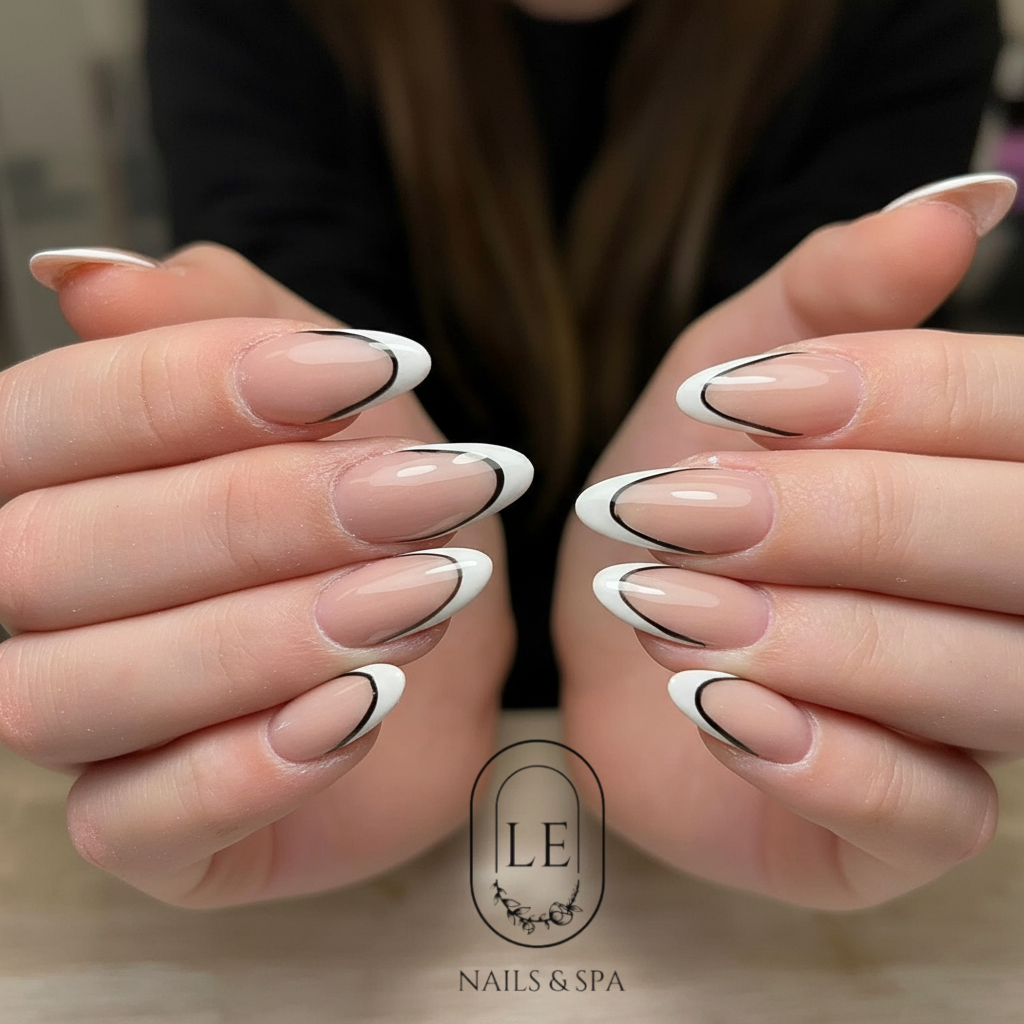 LE Nail & Spa nail work in Littleton, Colorado
